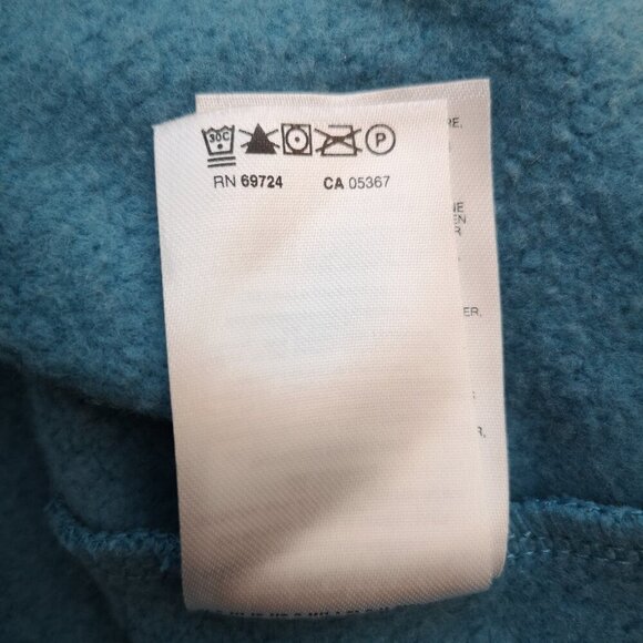 Columbia Ladies Size Large Teal Straight Fit Fleece Lined Hoodie - Picture 9 of 13